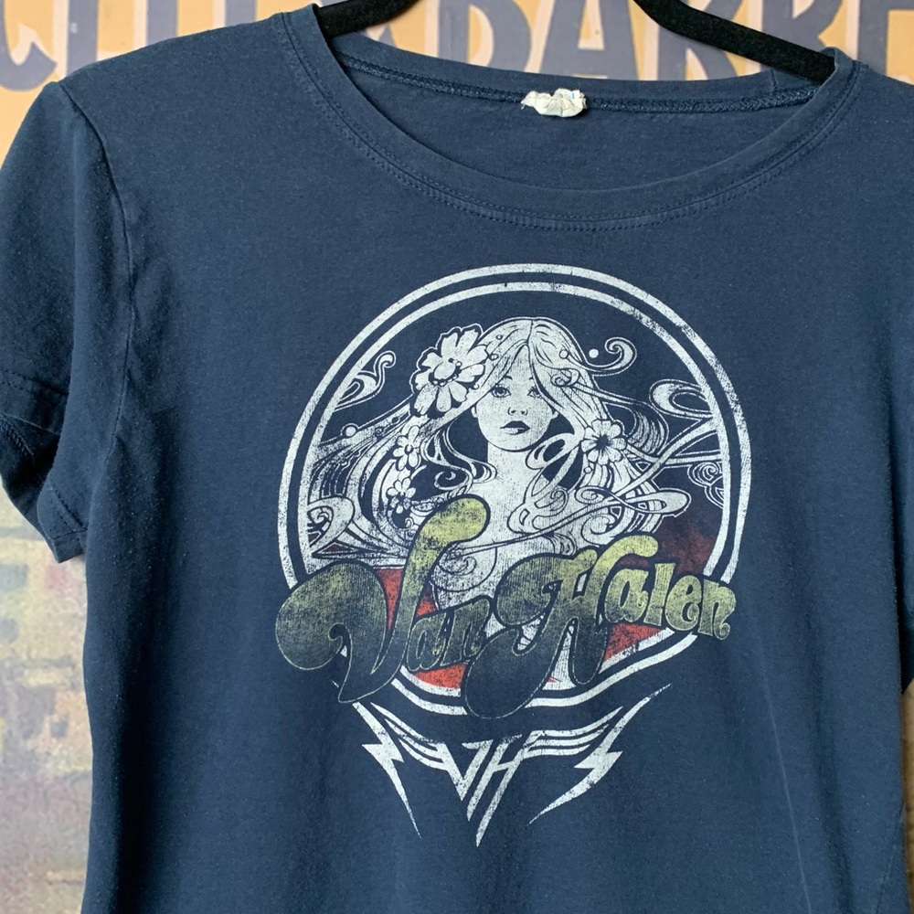 EVH Van Halen 2012 A Different Kind of Truth Tour Concert Bay Island T-Shirt